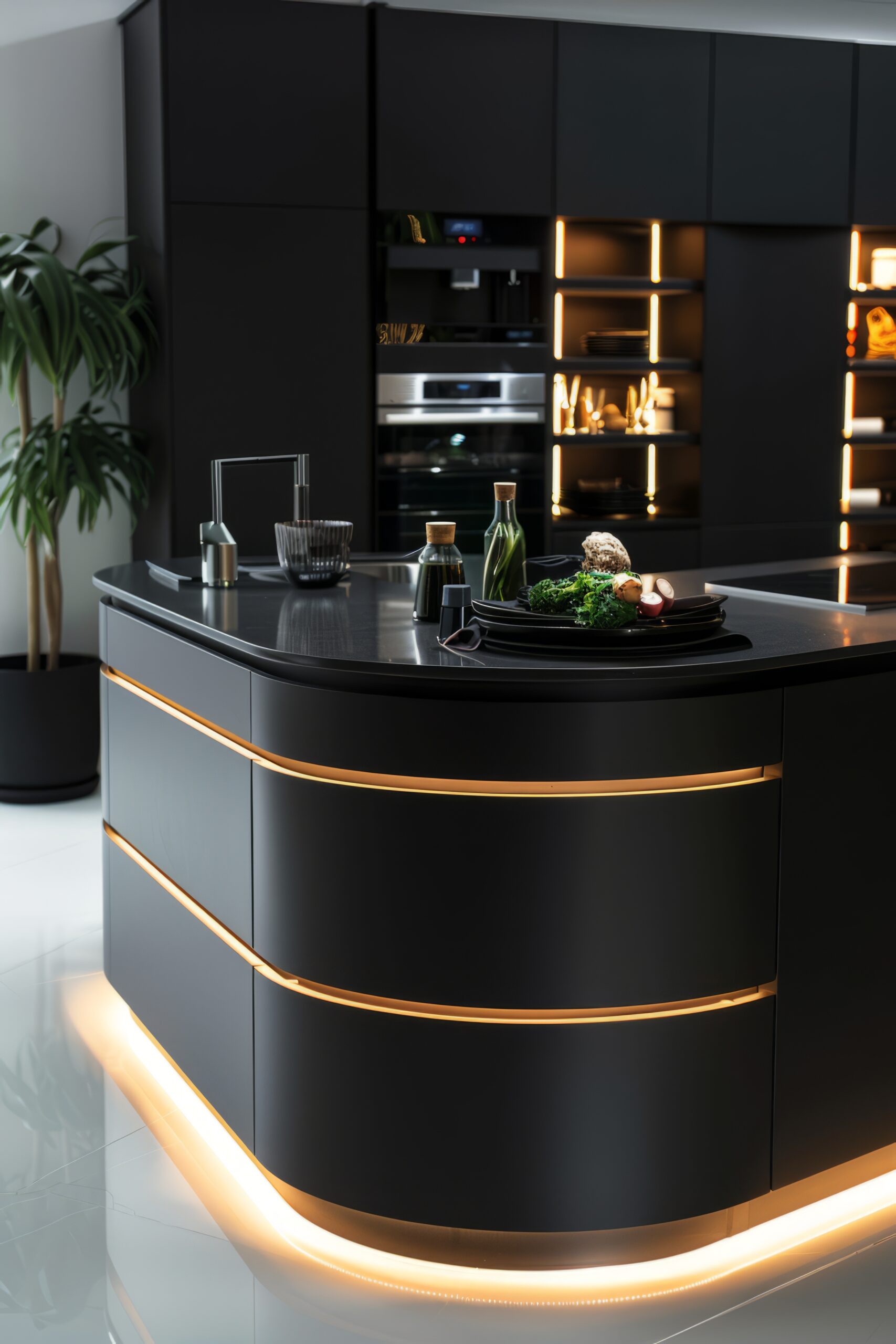 Home modern kitchen interior design